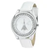 So Charm MontresMontre femme MF458-BLANC - Bracelet en Cuir Blanc