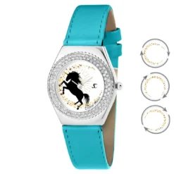 So Charm MontresMontre femme MF316-LICORNE-BLEU - So Charm