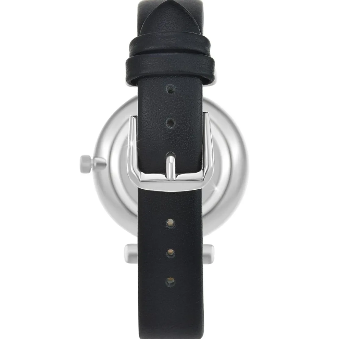 So Charm MontresMontre Héléna élégante noire ornée d'un véritable diamant noir