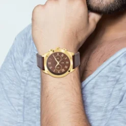 So Charm MontresMontre homme quartz MH306 marron par Pascal Szerman