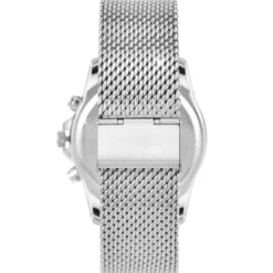 So Charm MontresMontre homme quartz ronde acier et fond noir