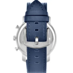 So Charm MontresMontre homme quartz acier et cuir bleu MH289 par Pascal Szerman