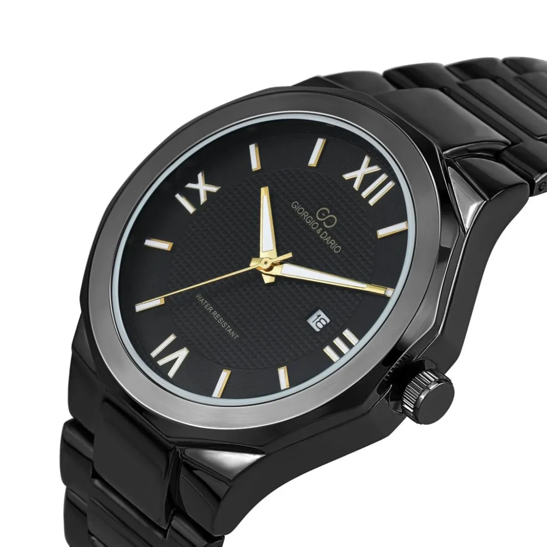 So Charm MontresMontre homme MH342-NFN quartz acier noir