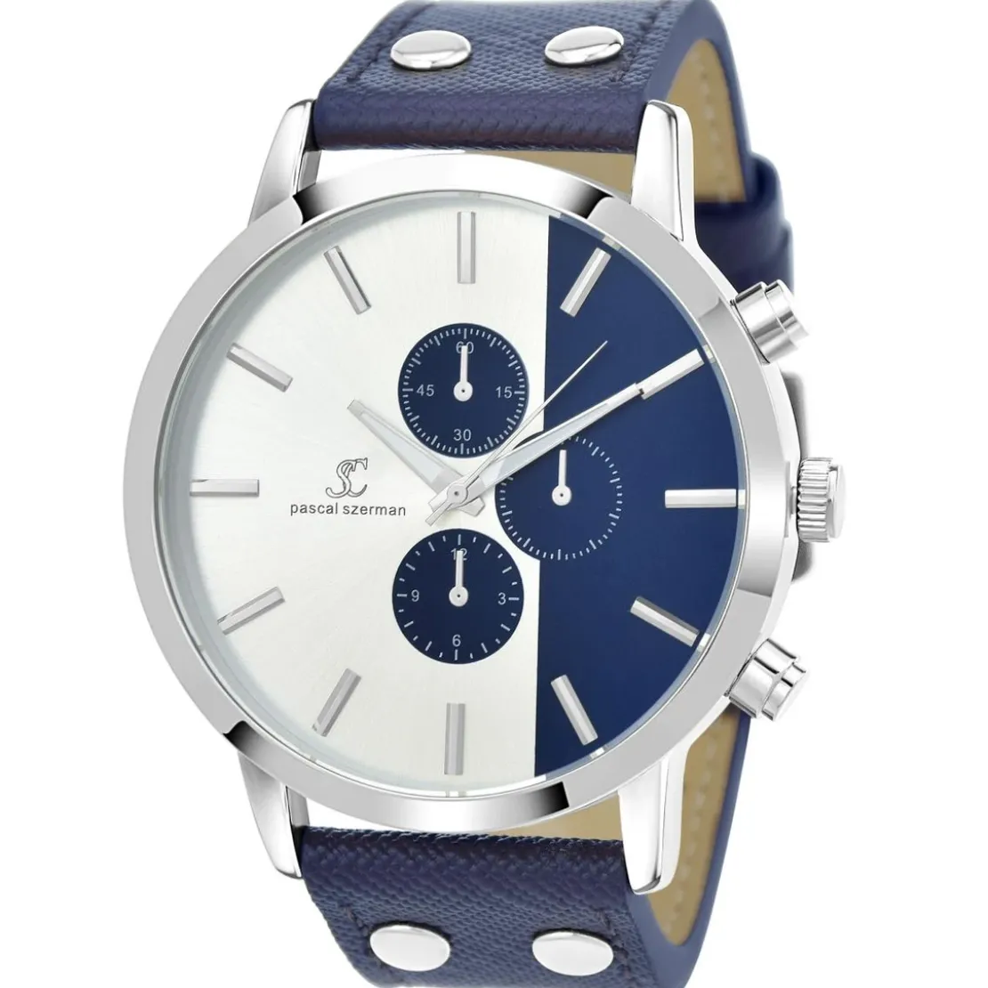 So Charm MontresMontre homme quartz bleu MH259 par Pascal Szerman