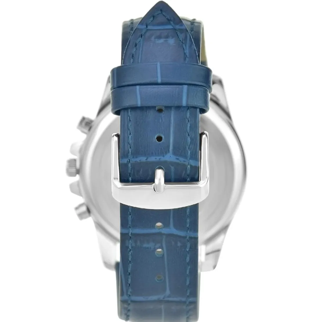 So Charm MontresMontre homme quartz MH311-BLEU par Pascal Szerman acier et cuir bleu