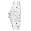 So Charm MontresMontre Lila acier blanche ornée d'un véritable diamant noir