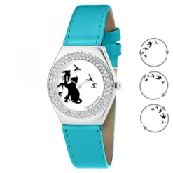So Charm MontresMontre MF316-OISEAU-CHAT-BLEU - So Charm