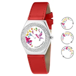 So Charm MontresMontre MF316-PAPILLON-COLIBRI-ROUGE - So Charm