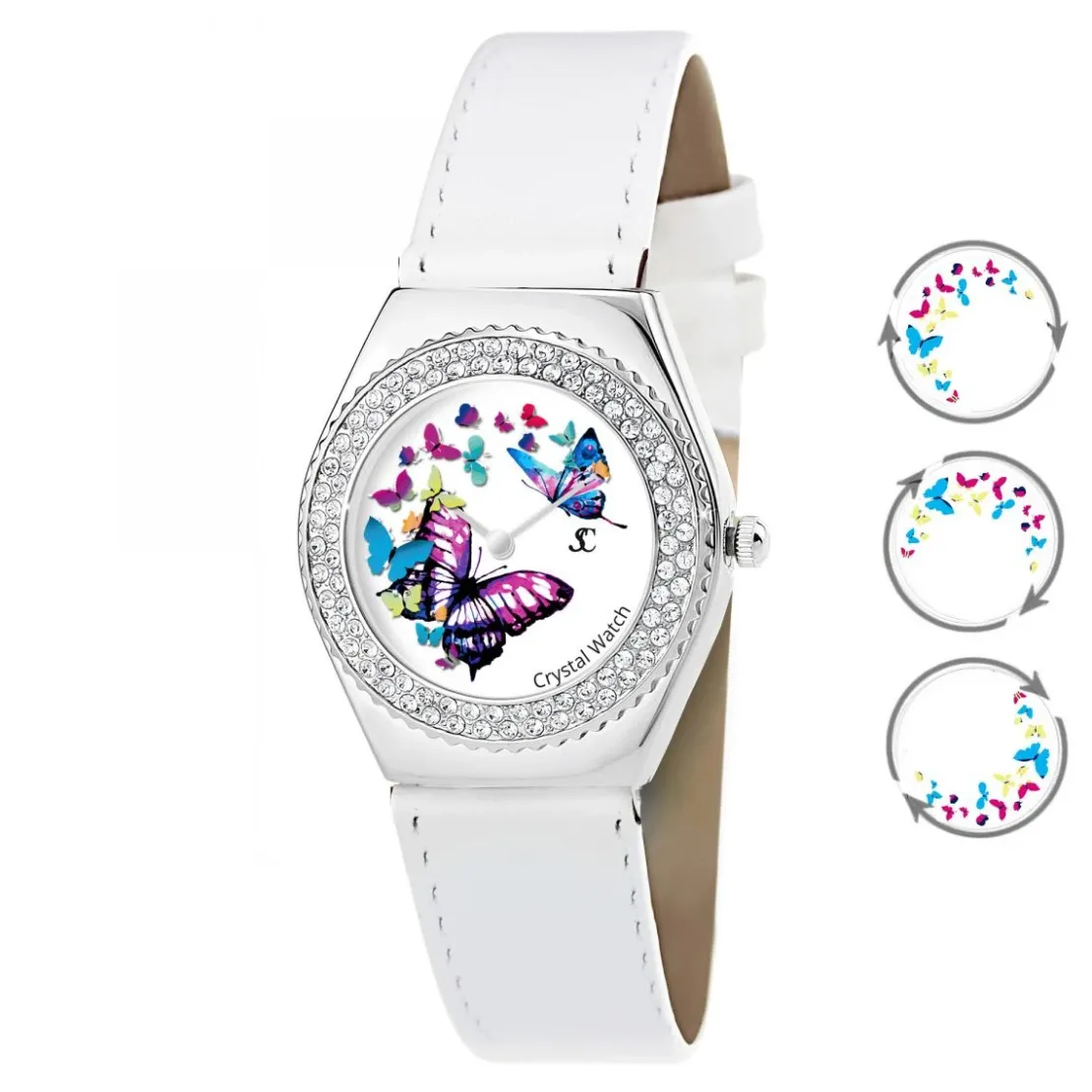 So Charm MontresMontre MF316-PAPILLON-PAPILLON-BLANC - So Charm