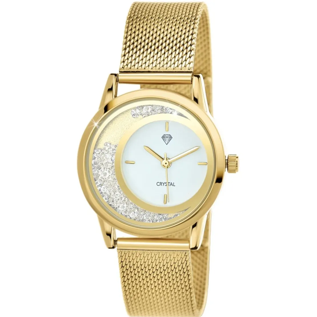 So Charm MontresMontre Par So Charm® ornée de cristaux Swarovski® MF547-DORE-SWARO