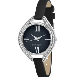 So Charm MontresMontre Par So Charm® ornée de cristaux Swarovski® MF431-NOIR-SWARO
