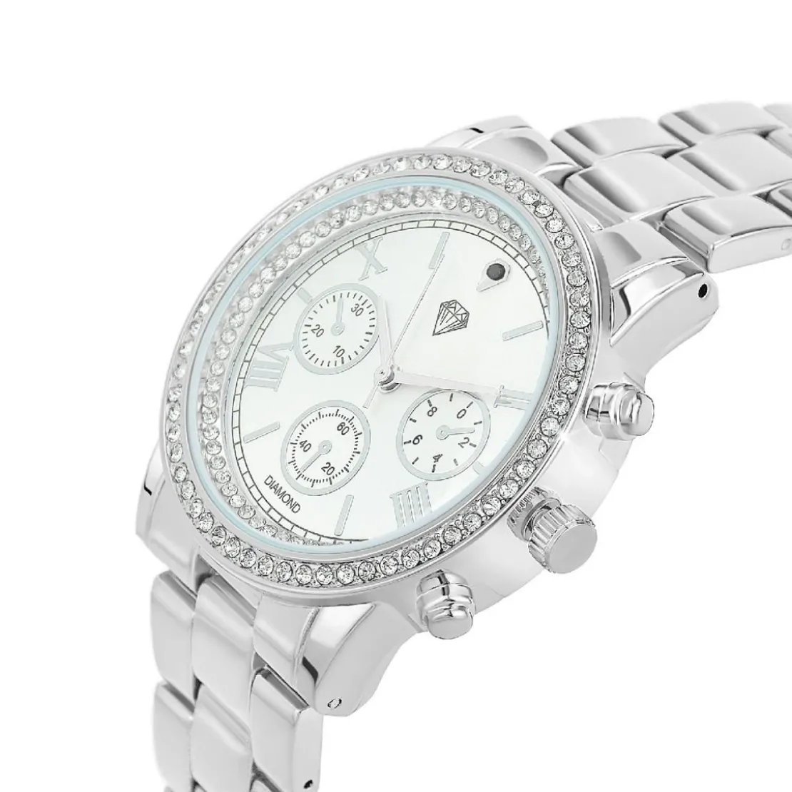 So Charm MontresMontre So Charm Argent Femme MF555-DIAMANT-AFA