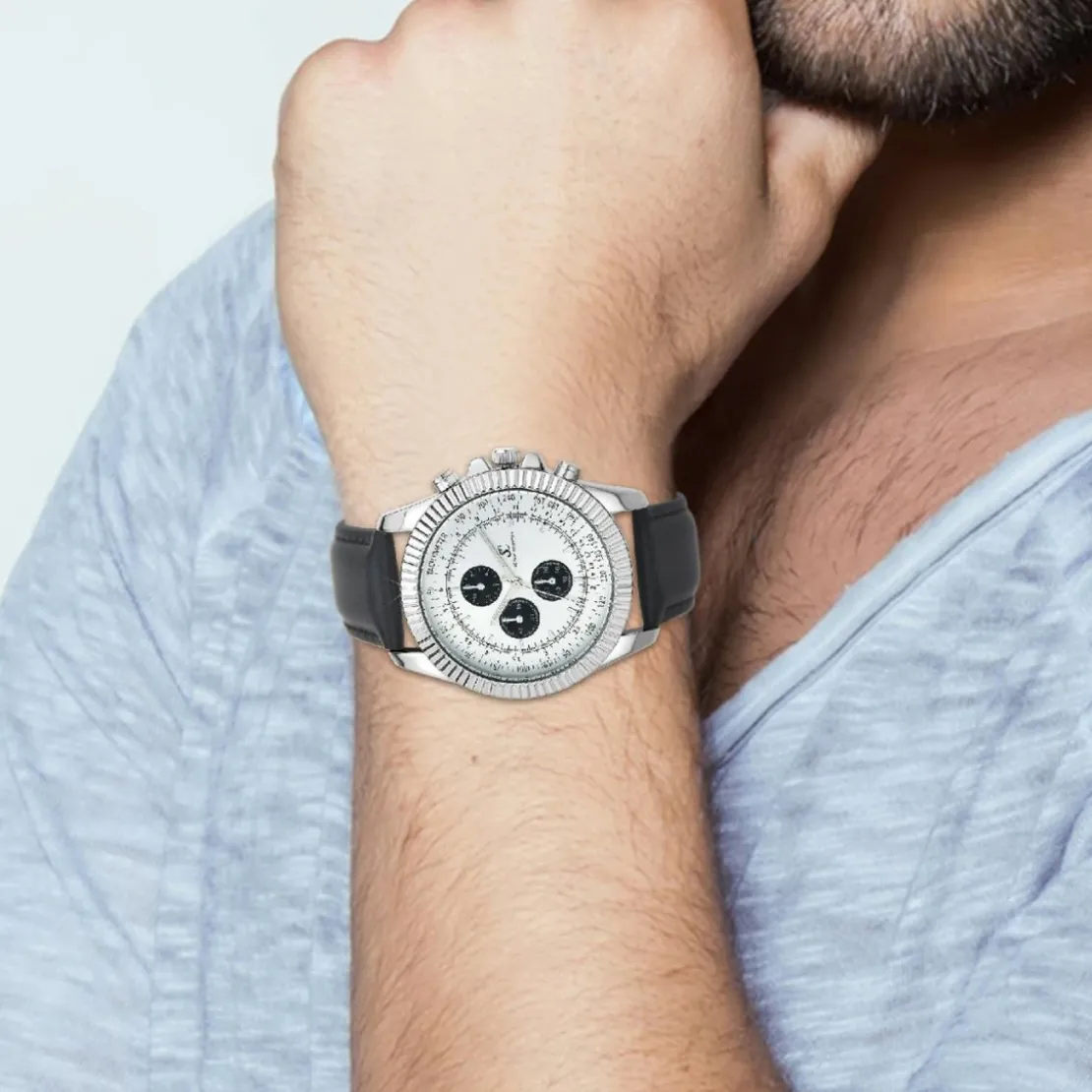 So Charm MontresMontre So Charm Noir Homme MH311-NFA