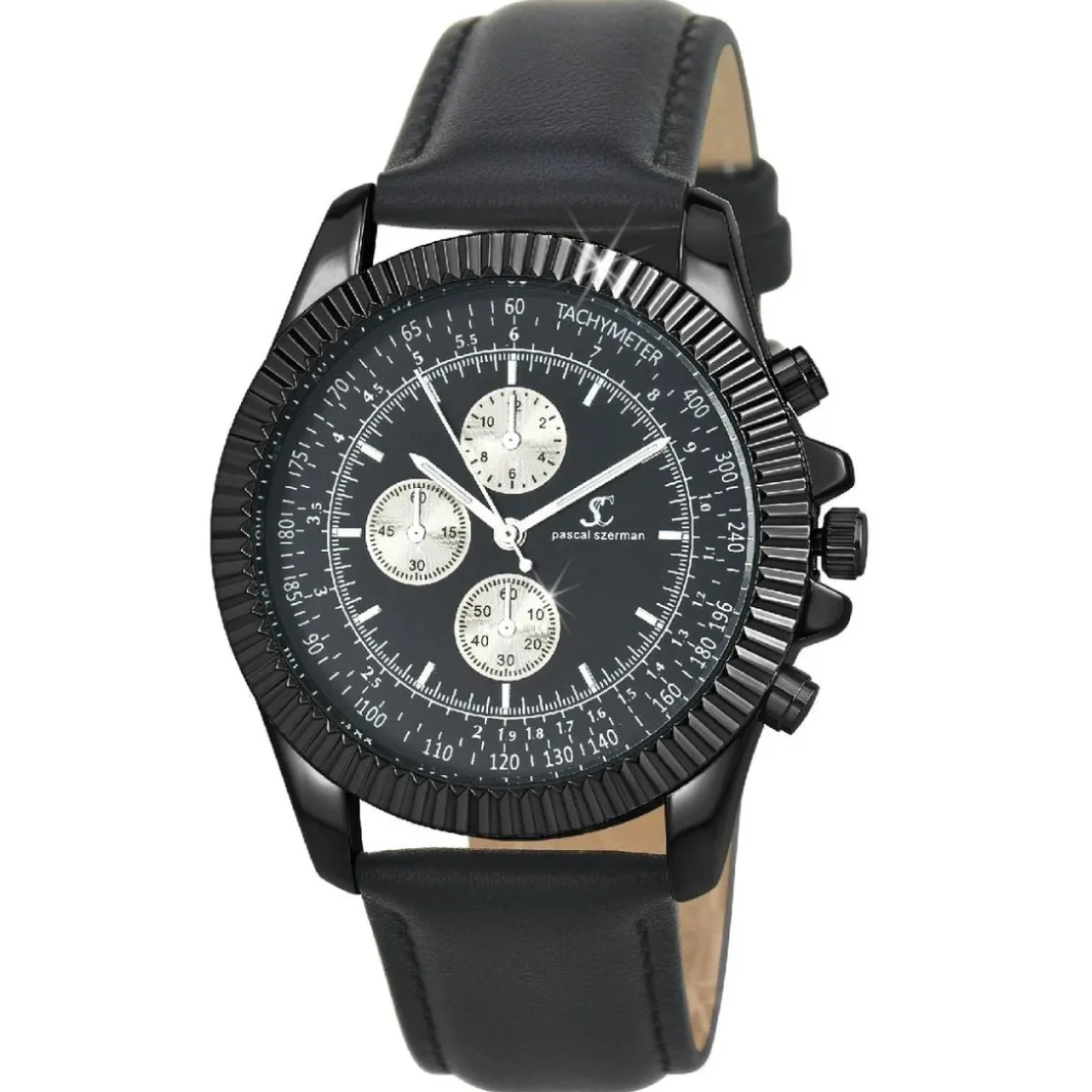 So Charm MontresMontre So Charm Noir Homme MH311-NFN