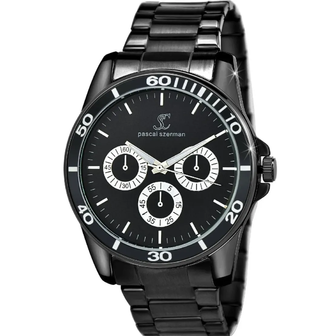 So Charm MontresMontre So Charm Noir Homme MH310-NFN