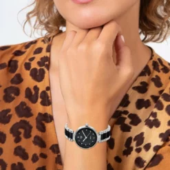 So Charm MontresMontre So Charm Noir Femme MF528-DIAMANT-NFN