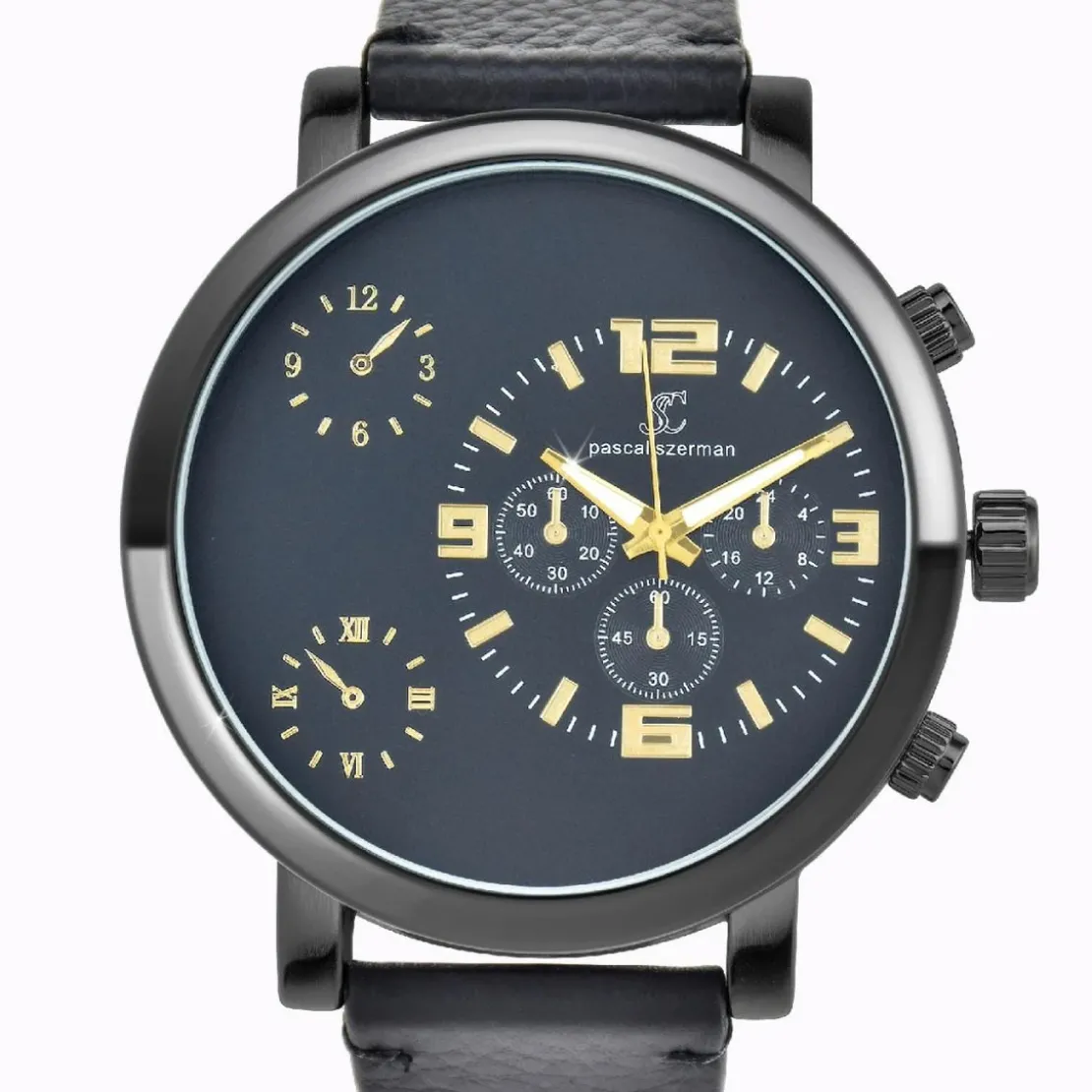 So Charm MontresMontre So Charm Noir Homme MH274-NFN