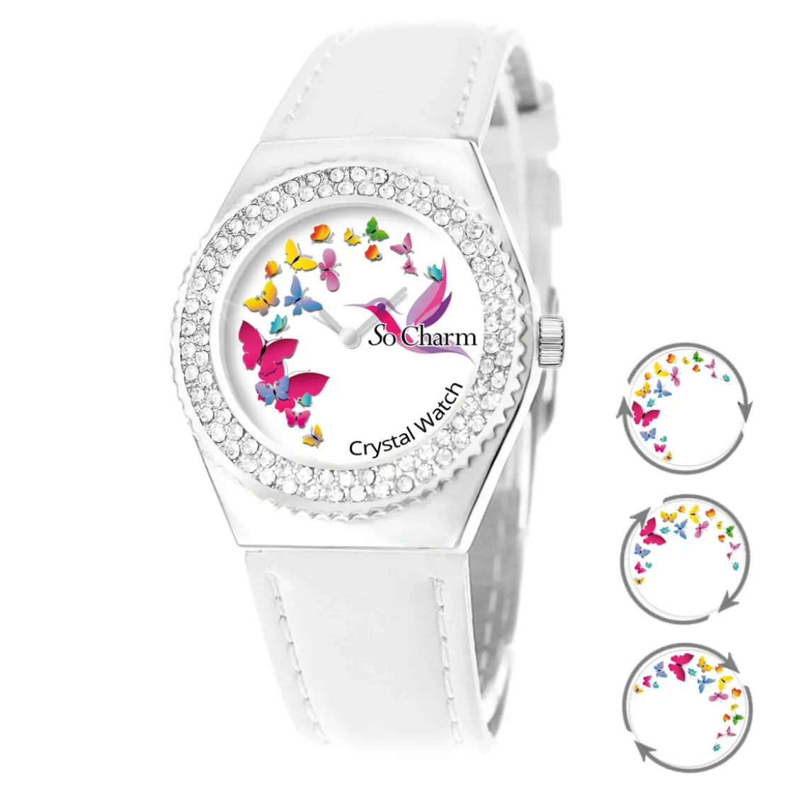 So Charm MontresMontre So Charm Montres MF316-PAPILLON-COLIBRI - MontreFemme