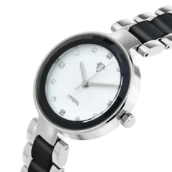 So Charm MontresMontre So Charm Noir Femme MF528-ARGENT-NFB