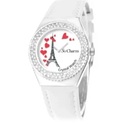 So Charm MontresMontre So Charm Montres MF316-COEURS-TE-BLANC - MontreFemme