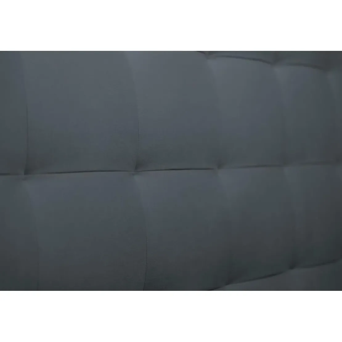 Sommeil de PlombLit coffre avec tête de lit capitonnee Velours Gris anthracite