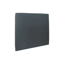Sommeil de PlombLit coffre avec tête de lit tapissier Velours Gris anthracite