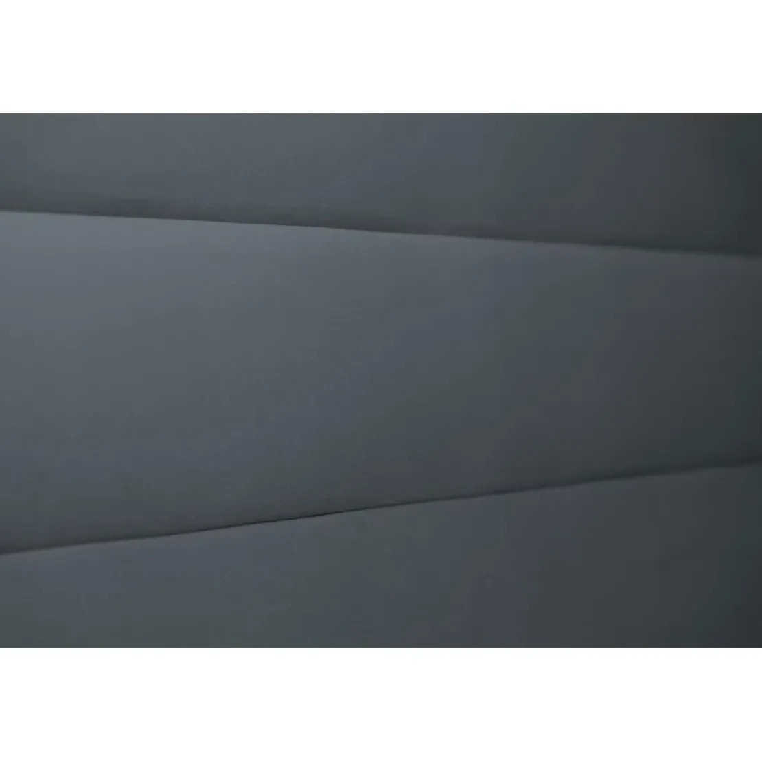 Sommeil de PlombLit coffre avec tête de lit lignes Velours Gris anthracite