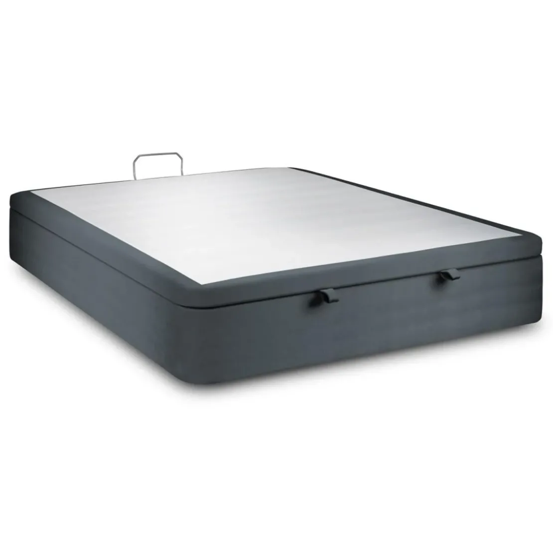 Sommeil de PlombSommier Coffre Velours Gris anthracite