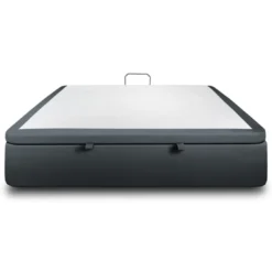 Sommeil de PlombSommier Coffre Velours Gris anthracite