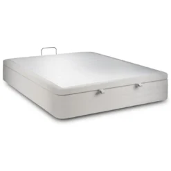 Sommeil de PlombSommier Coffre Velours Gris clair
