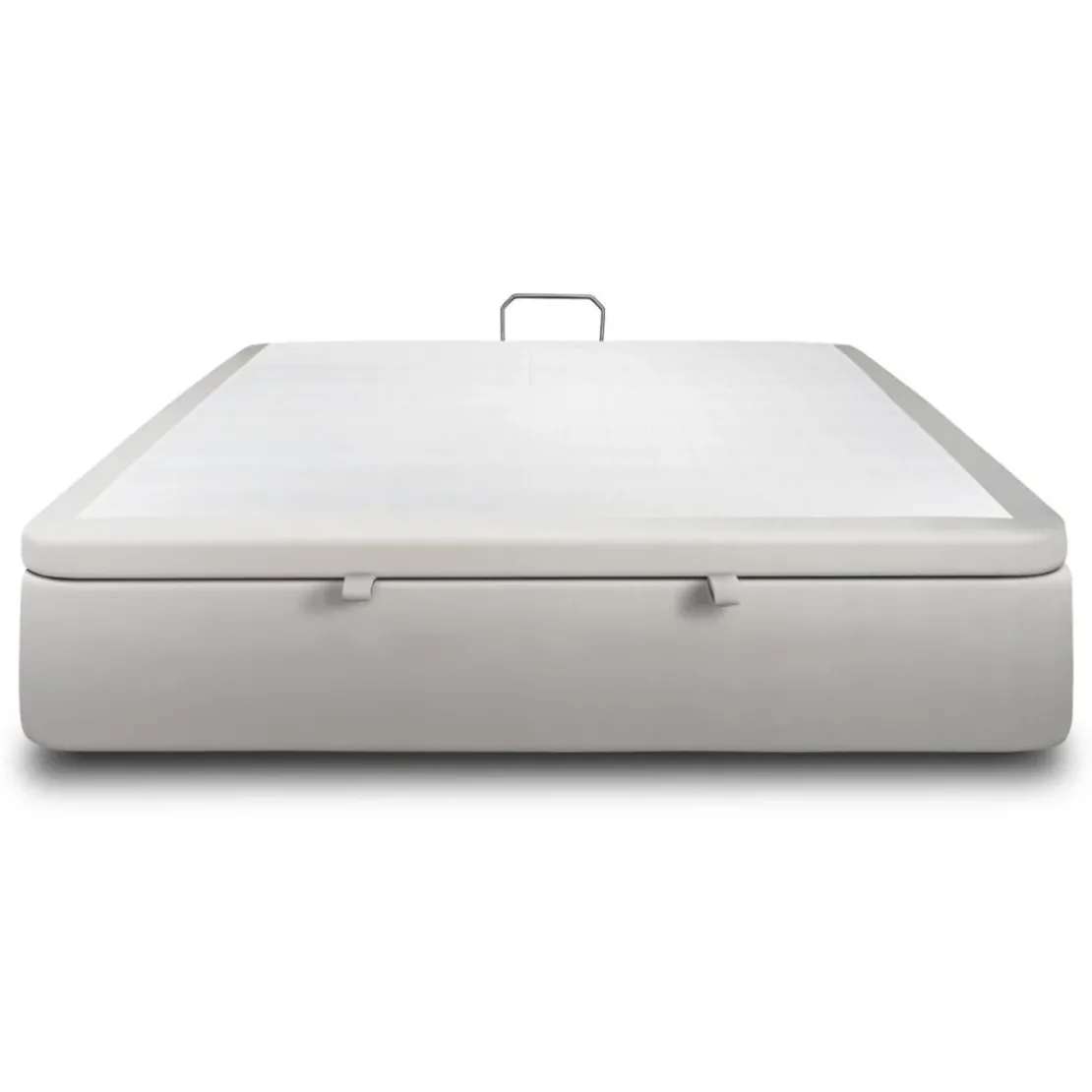 Sommeil de PlombSommier Coffre Velours Gris clair