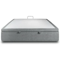 Sommeil de PlombSommier Coffre Tissu Gris anthracite