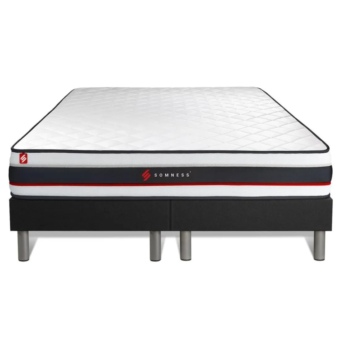 SomnessEnsemble double sommier matelas
