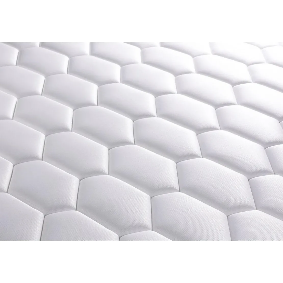SomnessEnsemble double sommier matelas ressorts ensaches et memoire de forme