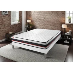 SomnessEnsemblematelas FORMsommier kit blanc
