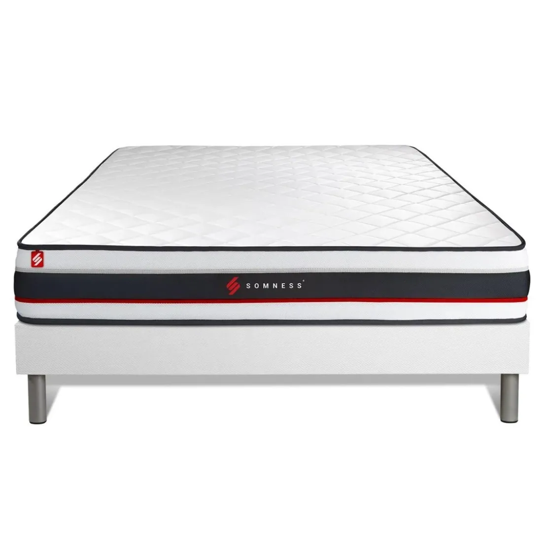 SomnessEnsemblematelas FORMsommier kit blanc