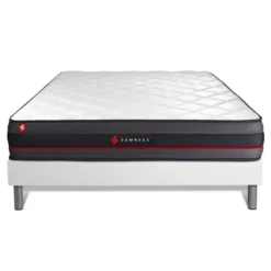 SomnessEnsemble sommier matelas REGEN a memoire de forme