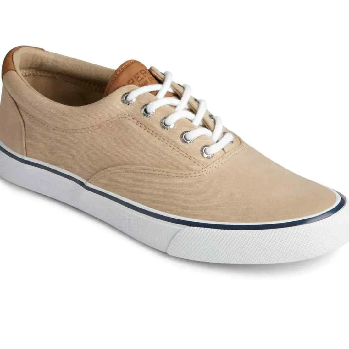 SperryChaussures Vulcanisée Pour Homme STRIPER II CVO - Coton beige