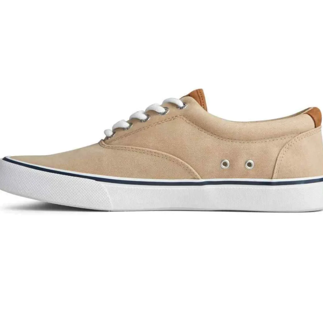 SperryChaussures Vulcanisée Pour Homme STRIPER II CVO - Coton beige