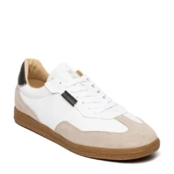 Steve MaddenBasket Femme Blanc Mat en cuir