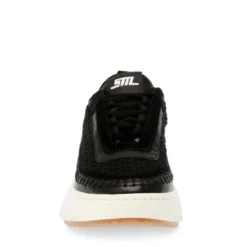 Steve MaddenBaskets synthétique noir/blanc DOUBLETAKE