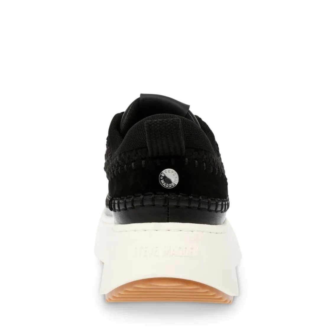 Steve MaddenBaskets synthétique noir/blanc DOUBLETAKE