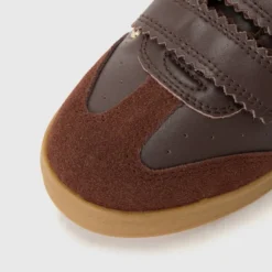 Steve MaddenBasket/ Tennis Femme Café-Daybreak en cuir