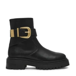 Steve MaddenBottes femme Noires en cuir