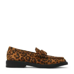 Steve Maddenmocassin femme Léopard-Adison en cuir