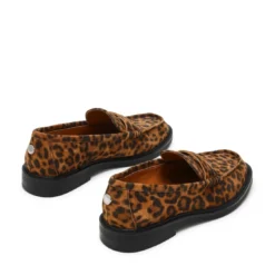 Steve Maddenmocassin femme Léopard-Adison en cuir