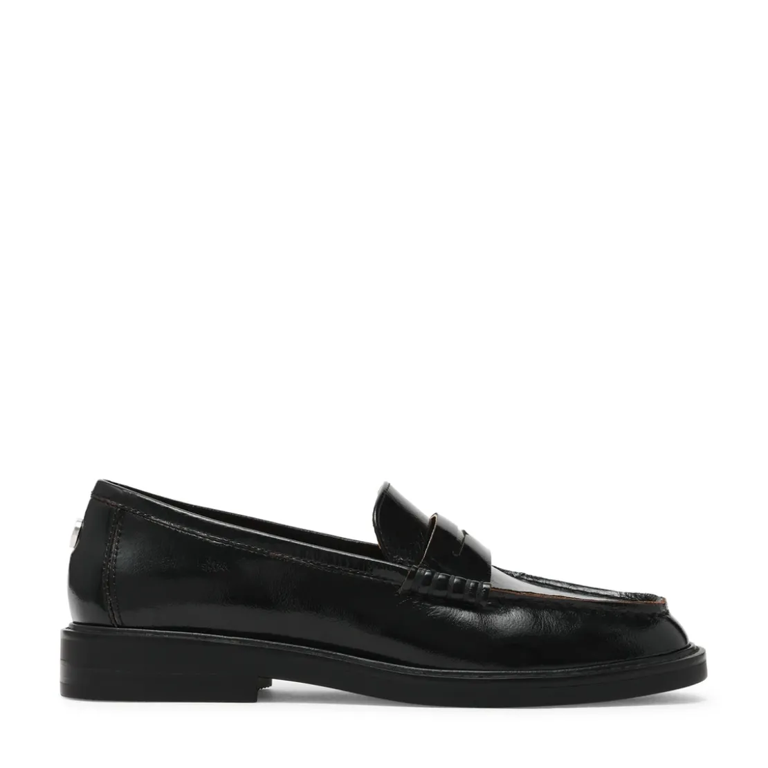 Steve Maddenmocassin femme Noir-Adison en cuir
