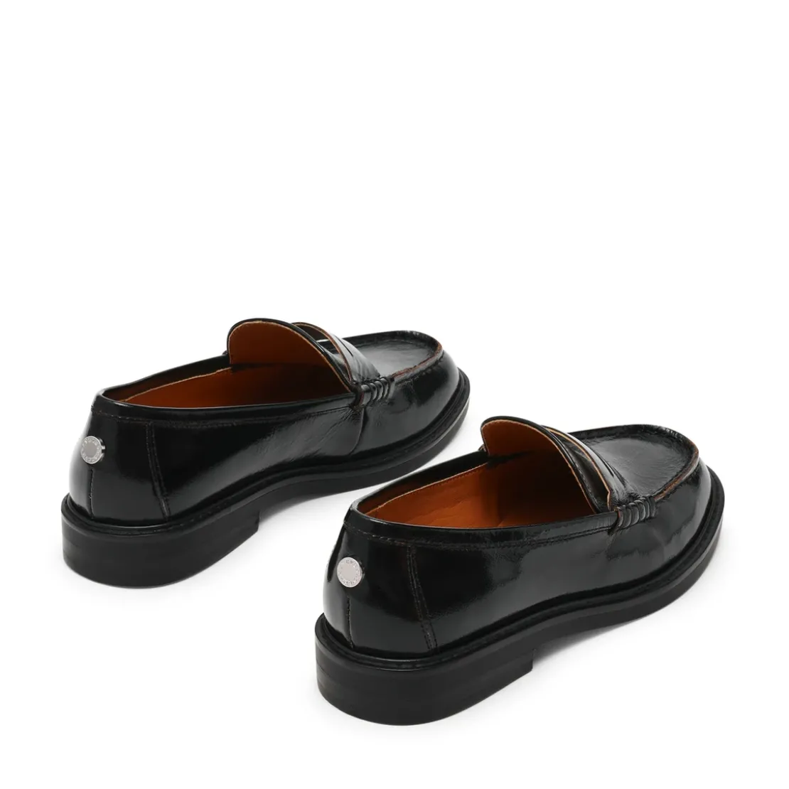 Steve Maddenmocassin femme Noir-Adison en cuir