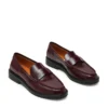 Steve Maddenmocassin femme Rouge-Adison en cuir