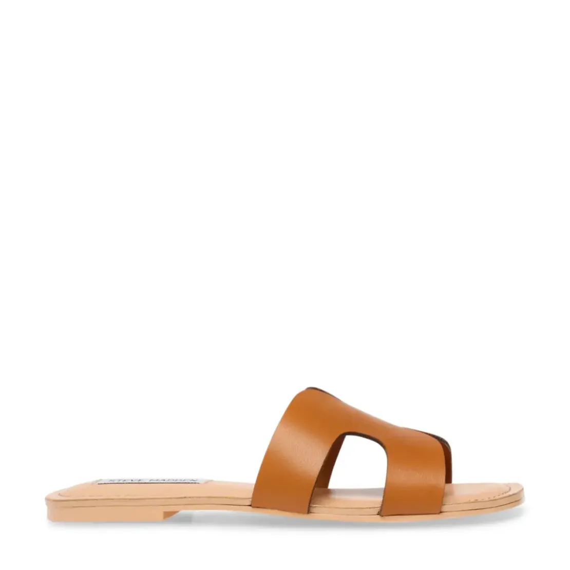 Steve MaddenSandales Zarnia en cuir cognac